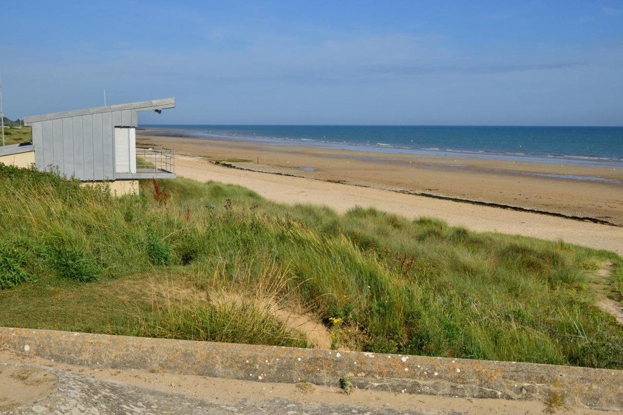 La Courette, Maison Avec Cour Proche Plage Graye-sur-Mer エクステリア 写真